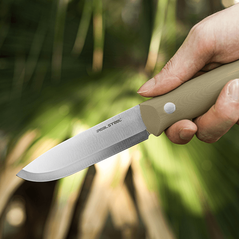 RealSteel Bushcraft III Fixed Knife -4.13" D2 Blade and G10 Handle, Designed by RSK Team knife Real Steel spo-default, spo-disabled, spo-notify-me-disabled Real Steel www.realsteelknives.com